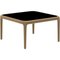 Xaloc Gold Coffee Table 50 with Glass Top by Mowee 2