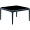 Xaloc Navy Coffee Table 50 with Glass Top by Mowee 2