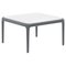 Xaloc Grey Coffee Table 50 with Glass Top by Mowee 1