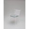 Sedia Capri bianca con cuscino di seduta di Cools Collection, Immagine 3