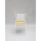 Silla Capri en blanco con cojín de asiento de Cools Collection, Imagen 2