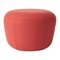 Haven Apple Red Pouf by Warm Nordic, Image 1