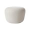 Haven Pearl Grey Pouf by Warm Nordic, Image 1