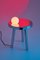 Petite Table Alby Vert Pétrole avec Lampe par Mason Editions 9