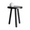 Black Alby Table and Lamp by Mason Editions 1