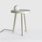 Alby Black Small Table with Lamp by Mason Editions 7