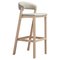 Cream Oslo Stool by Pepe Albargues 1