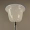 Large Art Deco Chrome Floor Lamp with Opal Glass Shade, Münich, 1920s 9