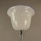 Large Art Deco Chrome Floor Lamp with Opal Glass Shade, Münich, 1920s, Image 9