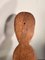 Mid-Century Norwegian Hand-Carved Oak Face, 1966, Image 6