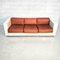 Oranges Saratoga 3-Sitzer Sofa von Massimo & Lella Vignelli für Poltronova, 1960er-1970er 3