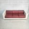 Cherry Saratoga 3-Seater Sofa attributed to Massimo & Lella Vignelli for Poltronova, 1960s-1970s 3