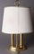 Lámpara de mesa Messing Art Déco de WSB, 1970, Imagen 5
