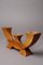 Small Anthroposophical Waldorf Candleholder in Carved Wood, 1940, Image 2