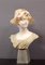 Bust of a Young Girl, 1900, Two-Tone Alabaster 1