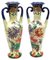 Art Nouveau Amphora Vases from Longchamp, 1900s, Set of 2 4