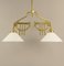 Art Deco Viennese Brass Hanging Lamp, 1920s, Image 19