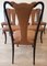 Mid-Century Modern Wood and Leather Dining Chairs, Italy, 1950, Set of 6 13