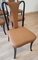 Mid-Century Modern Wood and Leather Dining Chairs, Italy, 1950, Set of 6, Image 7