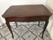 Walnut Table with Brass Appliqués, 1970s, 1960s 1