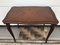 Walnut Table with Brass Appliqués, 1970s, 1960s 7