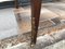 Walnut Table with Brass Appliqués, 1970s, 1960s 26