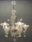 Lámpara de araña veneciana de cristal de Murano de Made Murano, años 60, Imagen 2