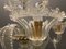 Lámpara de araña veneciana de cristal de Murano de Made Murano, años 60, Imagen 7