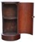 Victorian Mahogany Marble Cylinder Bedside Table 4