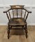 English Oak and Elm Windsor Carver Chairs, Set of 6 5