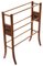 Art Nouveau Victorian Oak Towel Rail Stand, 1900s, Image 2