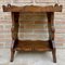Early 20th Century French Hand-Carved Oak Trolley Bar, 1920s 3