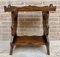 Early 20th Century French Hand-Carved Oak Trolley Bar, 1920s 6
