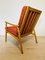 Vintage Red Armchair from Ton, 1960s, Image 11