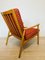 Vintage Red Armchair from Ton, 1960s, Image 10