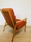 Vintage Red Armchair from Ton, 1960s, Image 9