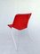 Danish Plastic Red Chairs by Niels Gammelgaard for Ikea, 1984, Set of 4 2