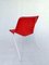 Danish Plastic Red Chairs by Niels Gammelgaard for Ikea, 1984, Set of 4, Image 2