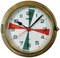Vintage Brass Maritime Clock from Datema, 1980s, Image 1