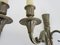 Wall Lights in Silver Bronze, 1950s, Set of 2, Image 7