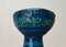 Candelabro Rimini Blu Mid-Century de cerámica de Aldo Londi para Bitossi, Italia, años 60, Imagen 13