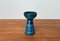 Candelabro Rimini Blu Mid-Century de cerámica de Aldo Londi para Bitossi, Italia, años 60, Imagen 6
