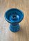 Candelabro Rimini Blu Mid-Century de cerámica de Aldo Londi para Bitossi, Italia, años 60, Imagen 5