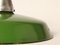 Vintage Green Enameled Lamp 2