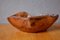 Large Free-form Bowl In Brutalist Olive Wood, 1960s 9