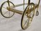 Vintage Trolley in Gilt Brass, 1970s 10