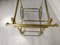 Vintage Trolley in Gilt Brass, 1970s 15