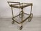 Vintage Trolley in Gilt Brass, 1970s, Image 2
