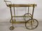 Vintage Trolley in Gilt Brass, 1970s 5