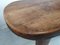 Brutalist Walnut Dining Table 14